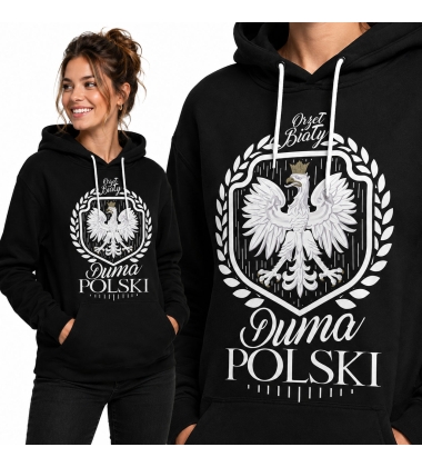 BLUZA DAMSKA Z KAPTUREM DUMA POLSKI